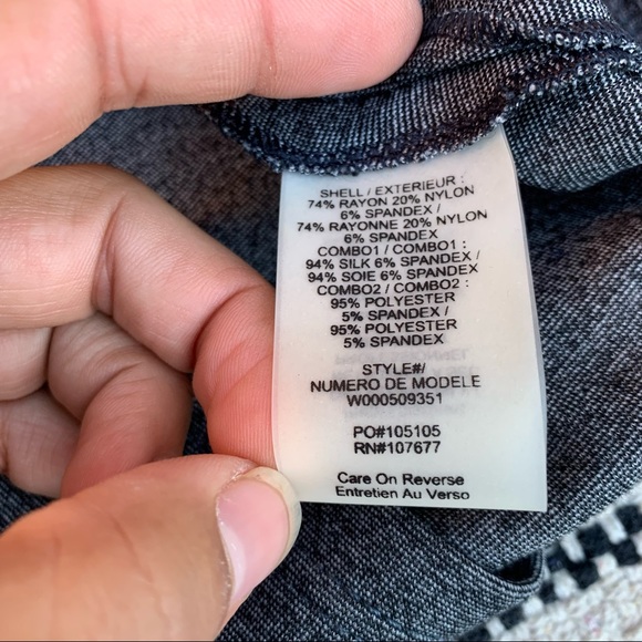 Alice + Olivia Employee Grey Peplum Dress size XS/S - Picture 7 of 8